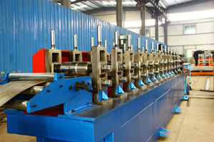 Electrical Cabinet Post Roll Forming Machine